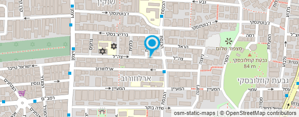 מפת הגעה אל רוזן-רובינשטיין שרי