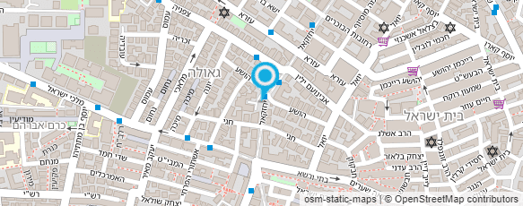 מפת הגעה אל ד"ר אלכסנדרה פולונסקי