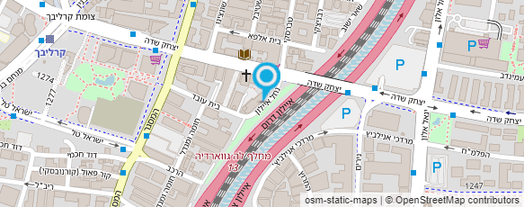 מפת הגעה אל עו"ד אלון קוצר