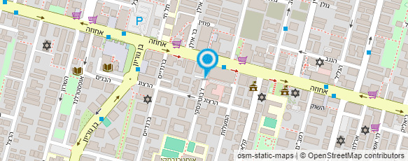 מפת הגעה אל רונית - מספרה