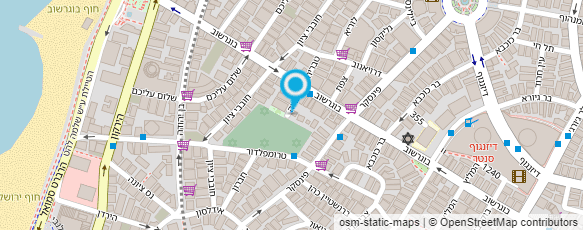 מפת הגעה אל גן ירוק חממה לילדים