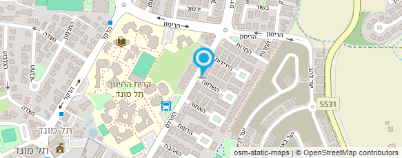 מפת הגעה אל רינה טולדנו