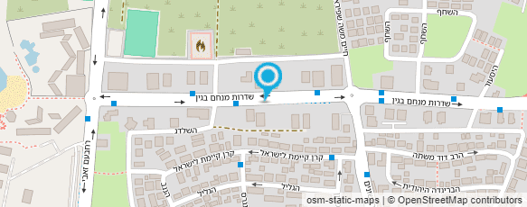 מפת הגעה אל עמי רובין -גנן