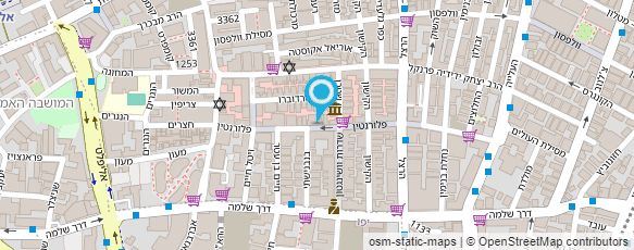 מפת הגעה אל בית מאור