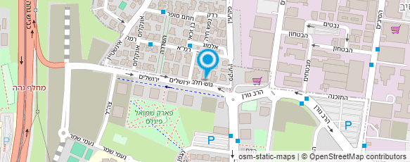 מפת הגעה אל רינה בר עיצוב שיער