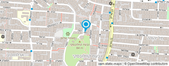 מפת הגעה אל עוגה ענוגה