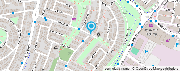 מפת הגעה אל אייקידו-שרון ידואב