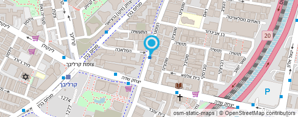 מפת הגעה אל עו"ד יעקובוב יורם