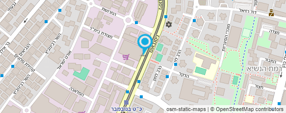 מפת הגעה אל ד"ר סער-ריס בוז'נה