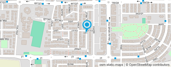 מפת הגעה אל ד"ר ויקטוריה מירזויאן