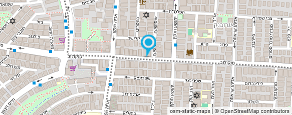 מפת הגעה אל סופר פארם