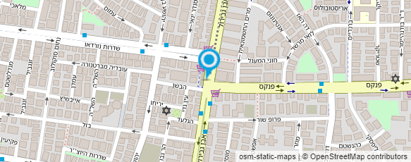 מפת הגעה אל סופר פארם