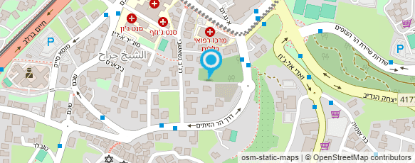 מפת הגעה אל ד"ר טהא חמאדה