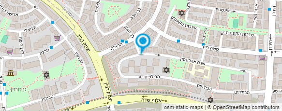 מפת הגעה אל גל רם - קבלן שירותי ניקיון