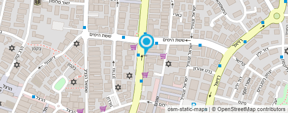 מפת הגעה אל ד"ר רשל פוטרמן