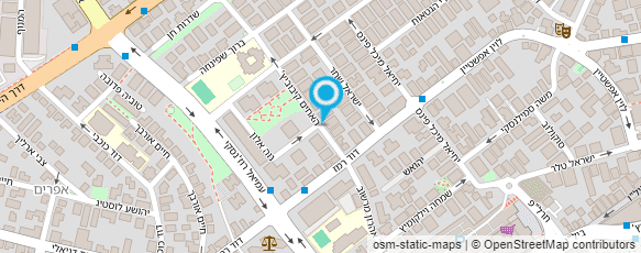 מפת הגעה אל עו"ד גיתי כהן