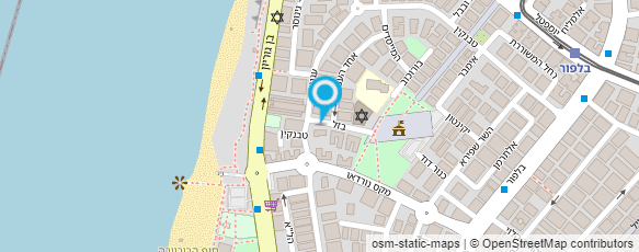 מפת הגעה אל סטודיו ארטקטורה