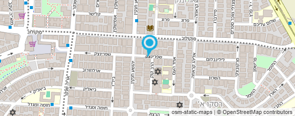 מפת הגעה אל ג'ינה Gina אוצר של מתיקות