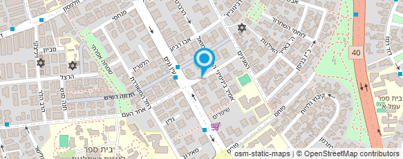 מפת הגעה אל מורן מליחי ניקיון