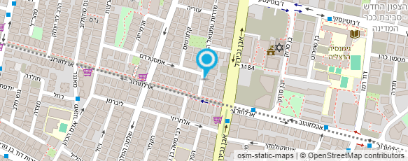 מפת הגעה אל אופיר אקסלרוד