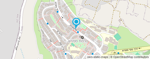 מפת הגעה אל איילת השחר איפור מקצועי