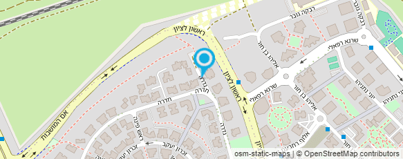 מפת הגעה אל דורית שחם- ליווי התפתחותי