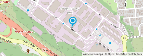 מפת הגעה אל מעבדת פארק הסלולר מפת הגעה אל מעבדת פארק הסלולר