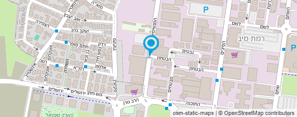 מפת הגעה אל גיא זוהר