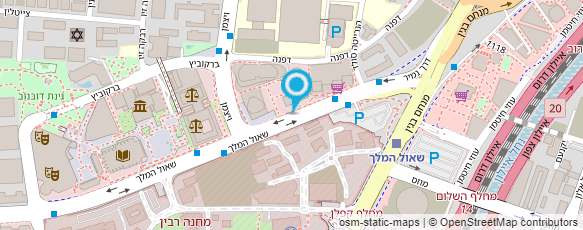 מפת הגעה אל עו"ד ארן פריזנט