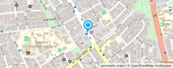 מפת הגעה אל מוניות מאור חדד