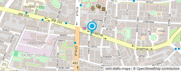 מפת הגעה אל אושרת אלחנטי - מאפרת