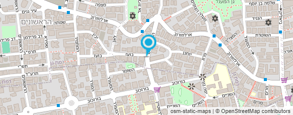 מפת הגעה אל אלירן חמו מדריך כושר