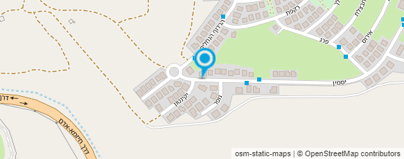 מפת הגעה אל צנוברים