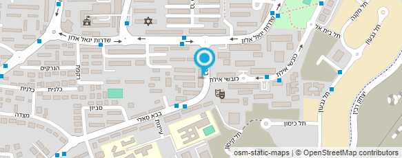 מפת הגעה אל עורכת דין יפעת ביסמוט דויד