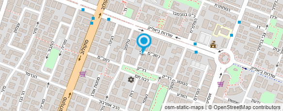 מפת הגעה אל חגית כץ קוסמטיקאית