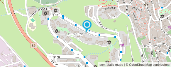 מפת הגעה אל ברכה רוזנברג