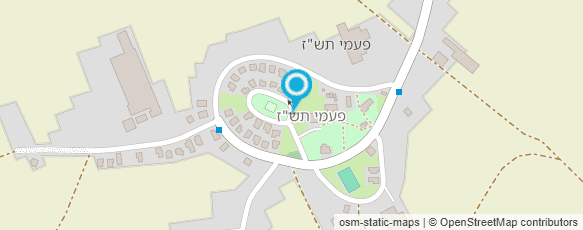 מפת הגעה אל נופש במרחבים