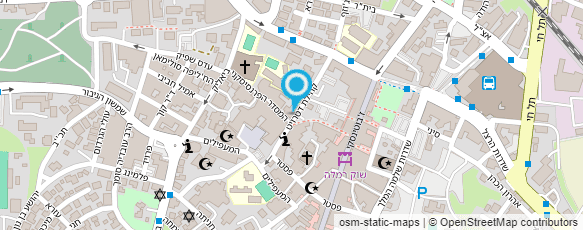 מפת הגעה אל מסעדת איוב