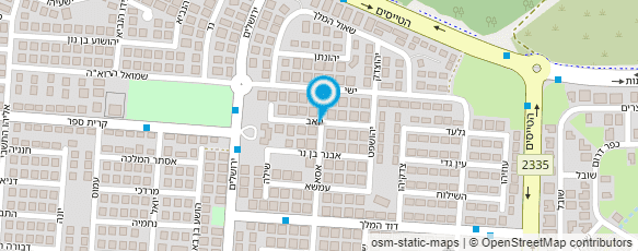 מפת הגעה אל יעל עיצוב גרפי