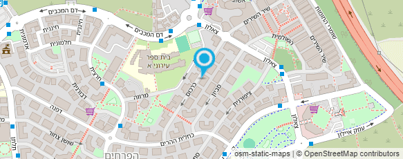 מפת הגעה אל חנה ברהום מאמנת אישית