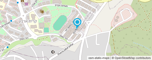 מפת הגעה אל מעוז לבניין