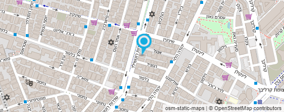 מפת הגעה אל ביסטרו מלון רוטשילד