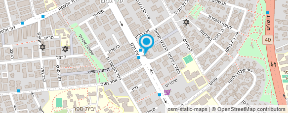 מפת הגעה אל אנג'ליקה סוקול קוסמטיקאית