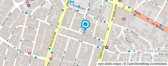 מפת הגעה אל ד"ר יובל מלמד