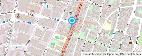 מפת הגעה אל ד"ר אלה שמרקוב