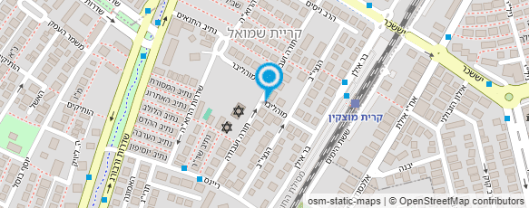 מפת הגעה אל אורית וידרמן מעצבת גרפית