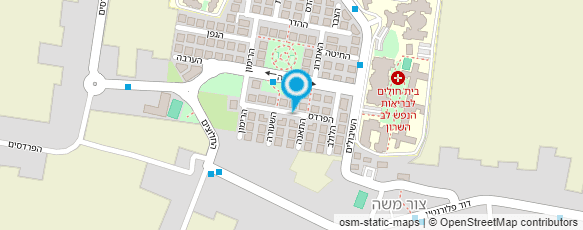 מפת הגעה אל מיכל - גינון עם לב מפת הגעה אל מיכל - גינון עם לב