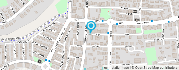 מפת הגעה אל מתפרת צינה - עיצוב אופנה