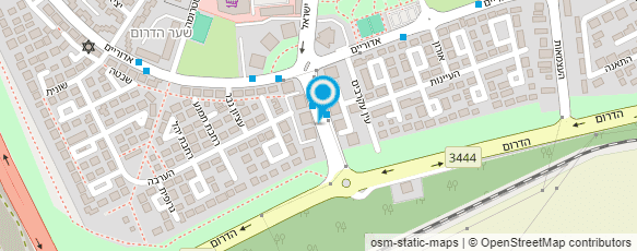 מפת הגעה אל מעיין מולאי - מאפרת