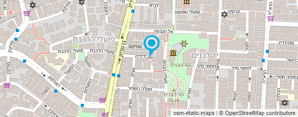 מפת הגעה אל צלילי שני בית ספר למוסיקה